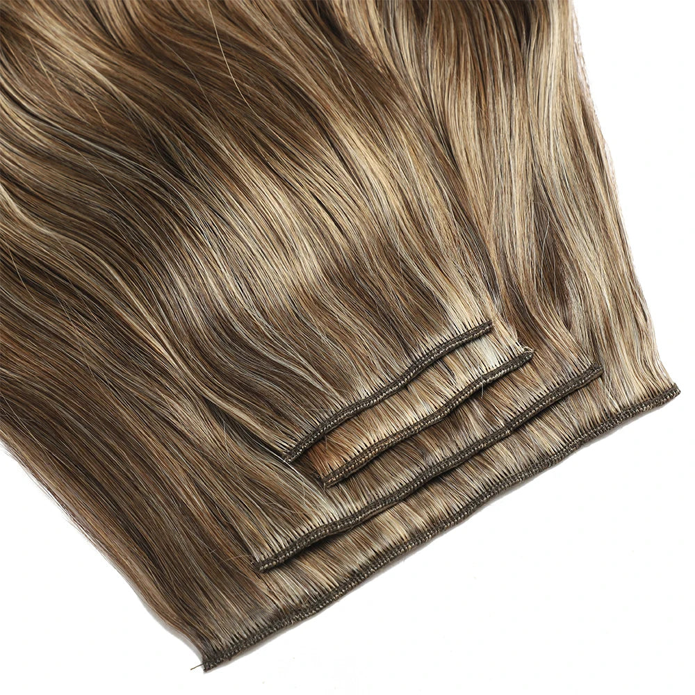Bio Body-Wave Clip in Hair Extensions 22" 4Pcs/lot 220g Soft Natural Heat Resistant Bio-Synthetic Fiber - MONA HAIR