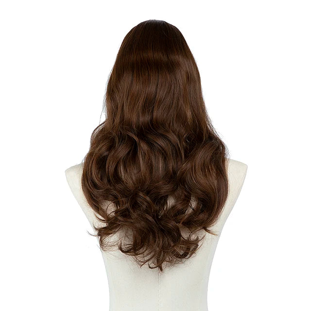 MONA PREMIUM QUALITY HAIR Wavy U Part Wigs for Women Clip in Hair Extension Invisible Half False Wig Long Blonde Black Natural Hairpieces - MONA HAIR