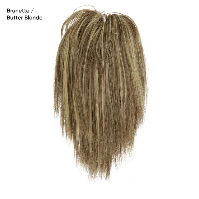 High Temperature Synthetic Short Straight Claw Clip In Ponytail Extensions Elegant Daily Hairpiece Fake Hair for Women - MONA HAIR 