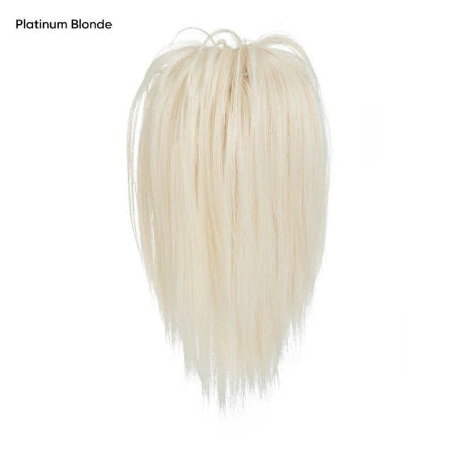 High Temperature Synthetic Short Straight Claw Clip In Ponytail Extensions Elegant Daily Hairpiece Fake Hair for Women - MONA HAIR 