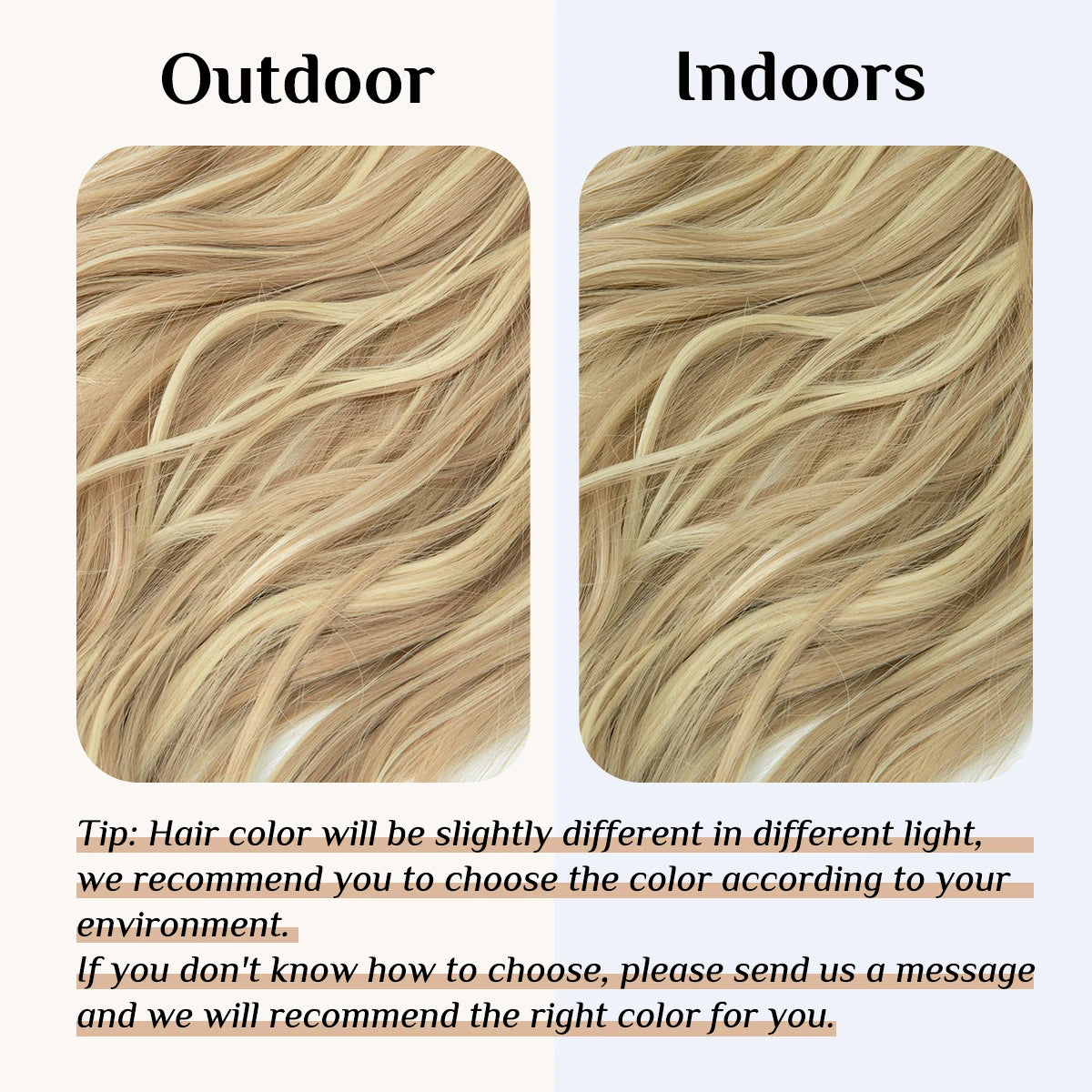 Premium Synthetic Clips In Natural Daily Wear Hair Extension Ombre One Piece Long Wave Invisible Wire False Hair Piece For Women - MONA HAIR 