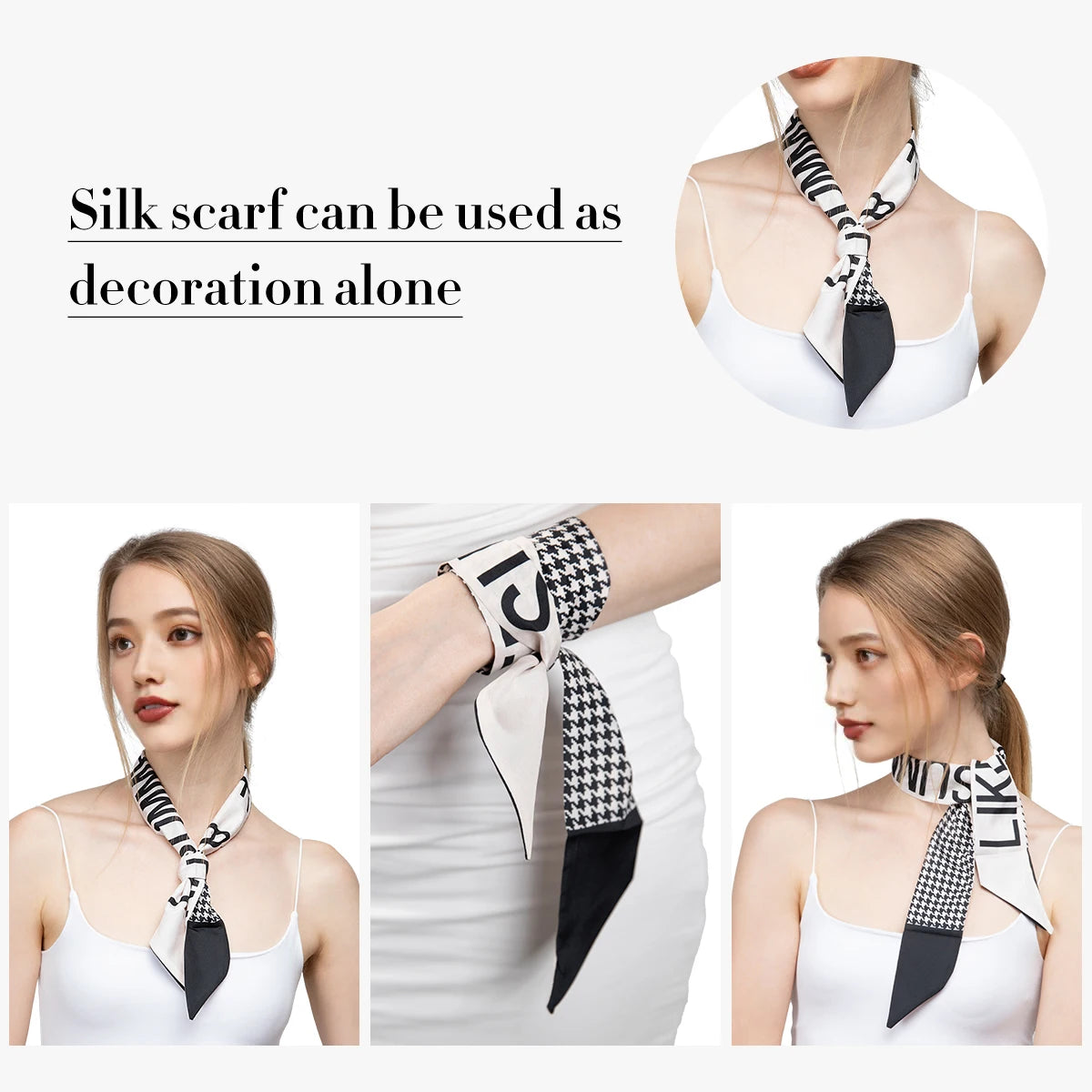 Premium Synthetic Wavy Clip in Ponytail With Hair Band Hair Extension Fake Hairpiece Brown Wrap Around Pigtail Smooth Pony Tail - MONA HAIR 