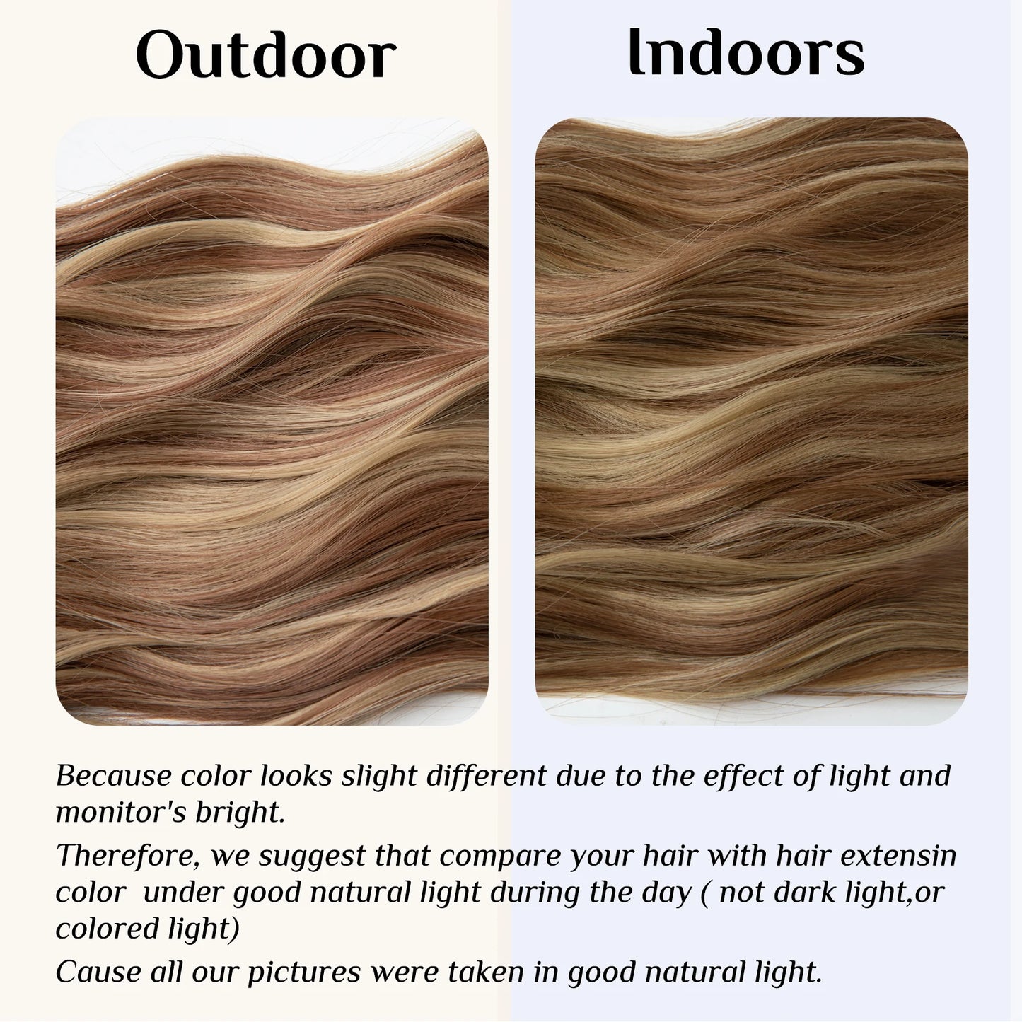 MONA PREMIUM QUALITY  4pcs/set Synthetic Long Wavy Clip In Hair Extensions 22" Thick Hairpiece For Women Brown Blonde Black Natural Fake Hair - MONA HAIR 