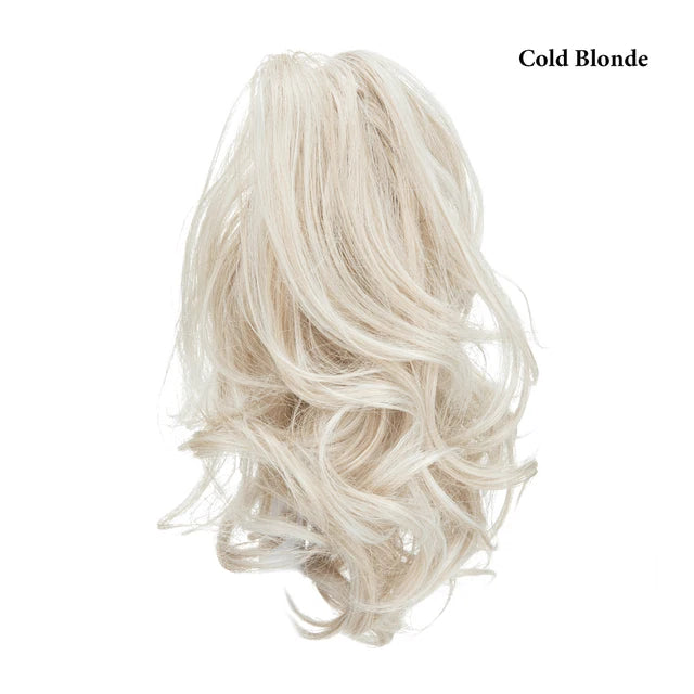 MONA Premium Synthetic Diy Claw Clip In Ponytail Extensions Hairpiece Hair Bun Fake Blonde Natural Hair False Pigtail P026 - MONA HAIR 