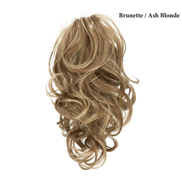 MONA Premium Synthetic Diy Claw Clip In Ponytail Extensions Hairpiece Hair Bun Fake Blonde Natural Hair False Pigtail P026 - MONA HAIR 