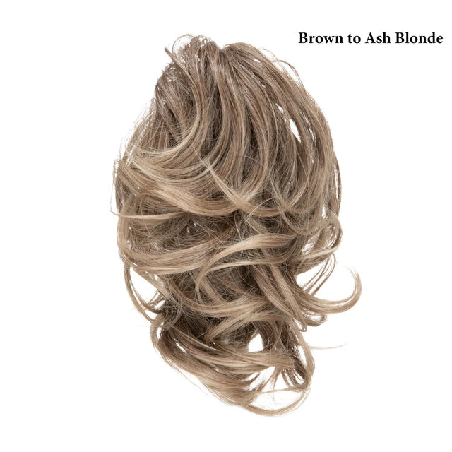 MONA Premium Synthetic Diy Claw Clip In Ponytail Extensions Hairpiece Hair Bun Fake Blonde Natural Hair False Pigtail P026 - MONA HAIR 