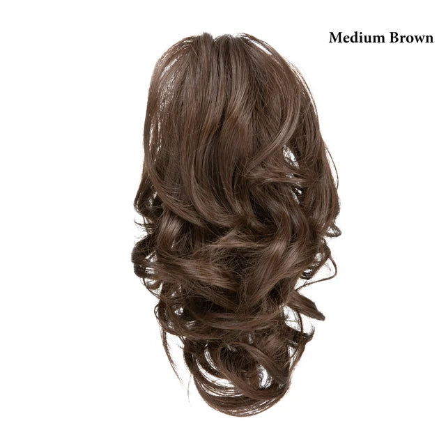 MONA Premium Synthetic Diy Claw Clip In Ponytail Extensions Hairpiece Hair Bun Fake Blonde Natural Hair False Pigtail P026 - MONA HAIR 